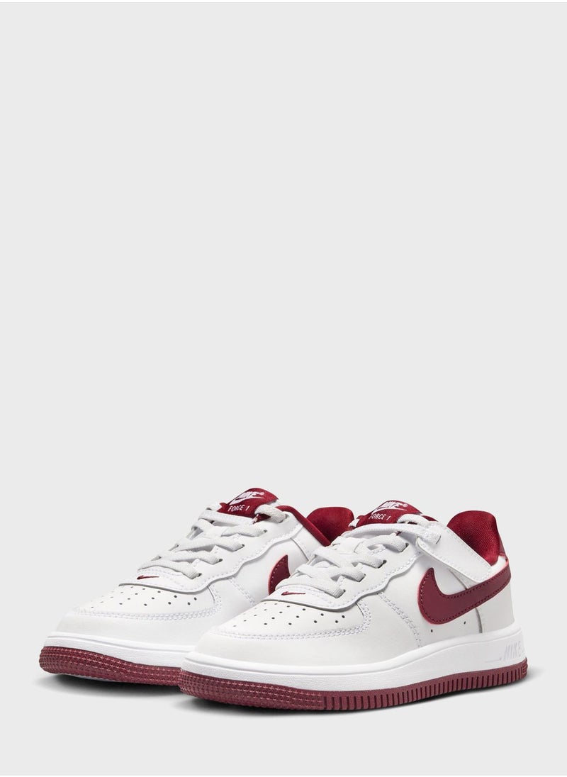 Nike - Kids Force 1 Low Easyon - Image 1