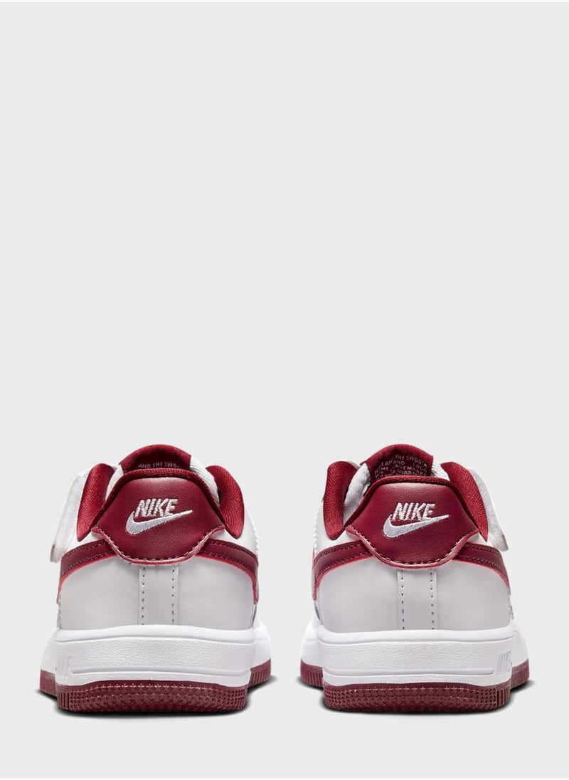 Nike - Kids Force 1 Low Easyon - Image 1