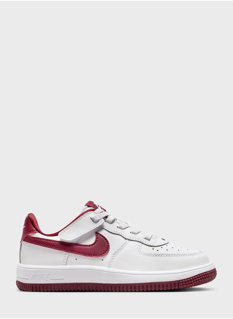 Nike - Kids Force 1 Low Easyon - Image 1