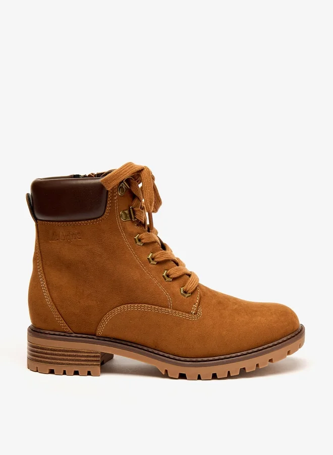 Lee Cooper Women's Ankle Boots with Zip Closure and Block Heels