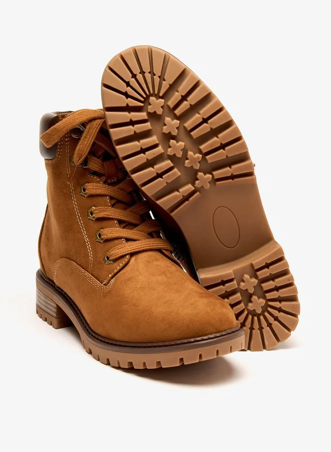 Lee Cooper Women's Ankle Boots with Zip Closure and Block Heels