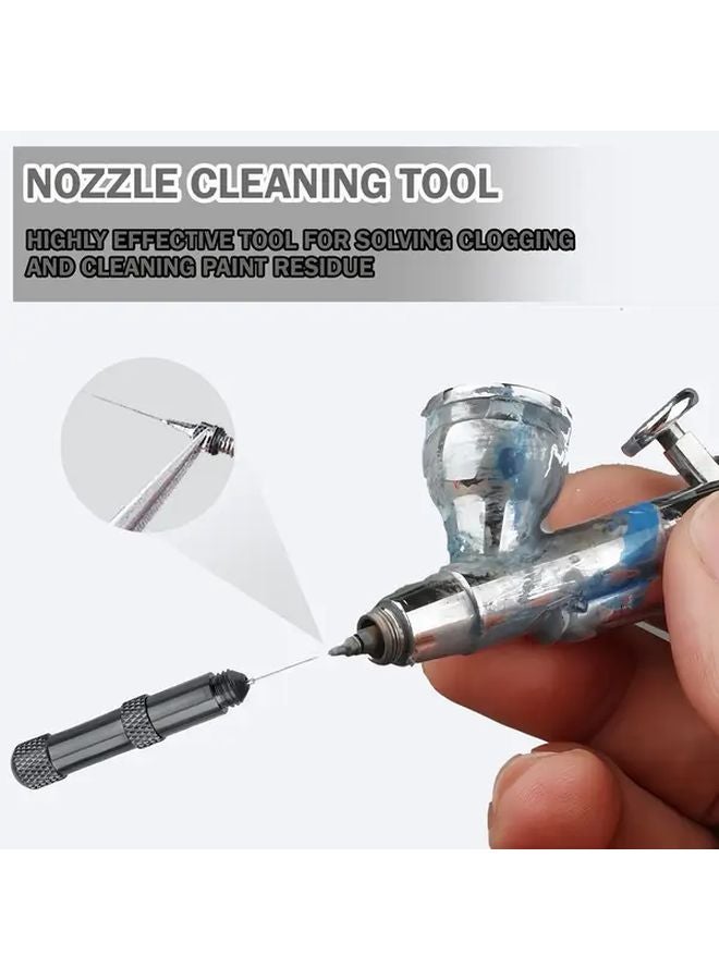 مُطَبِّق الغراء الأسود الدقيق مع إبر تنظيف الفوهات لمجسمات النماذج - Image 4