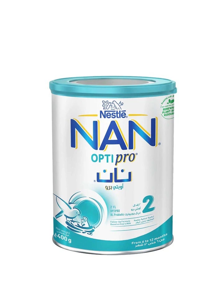 2 Milk Optipro From 6 To 12 Months 400Gm