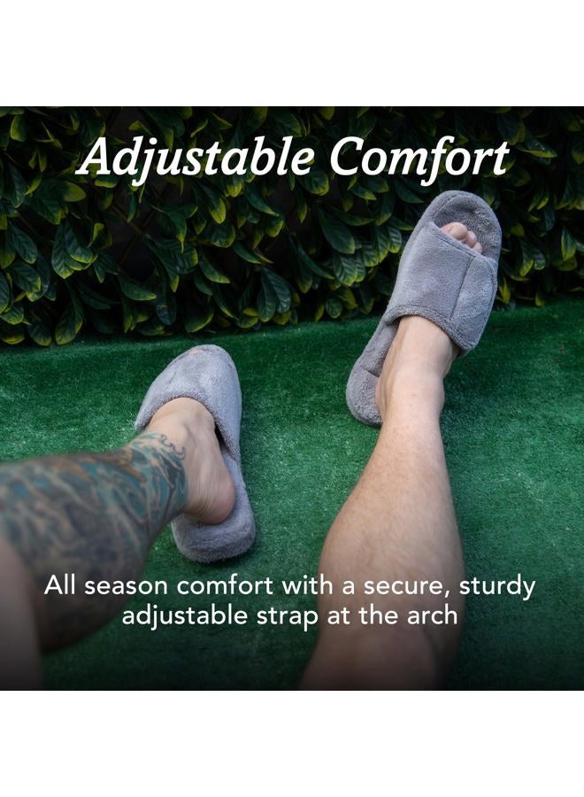 Acorn Men's Spa Slide Slipper, Black, Large / 10.5-11.5 Regular US - Image 5