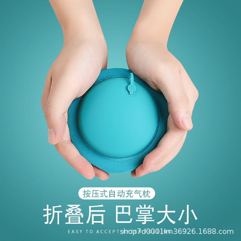 Inflatable Pillow Pressing Inflatable Portable U-Shaped Pillow Neck Pillow Tpu Neck Pillow For Travel And Travel - Image 3