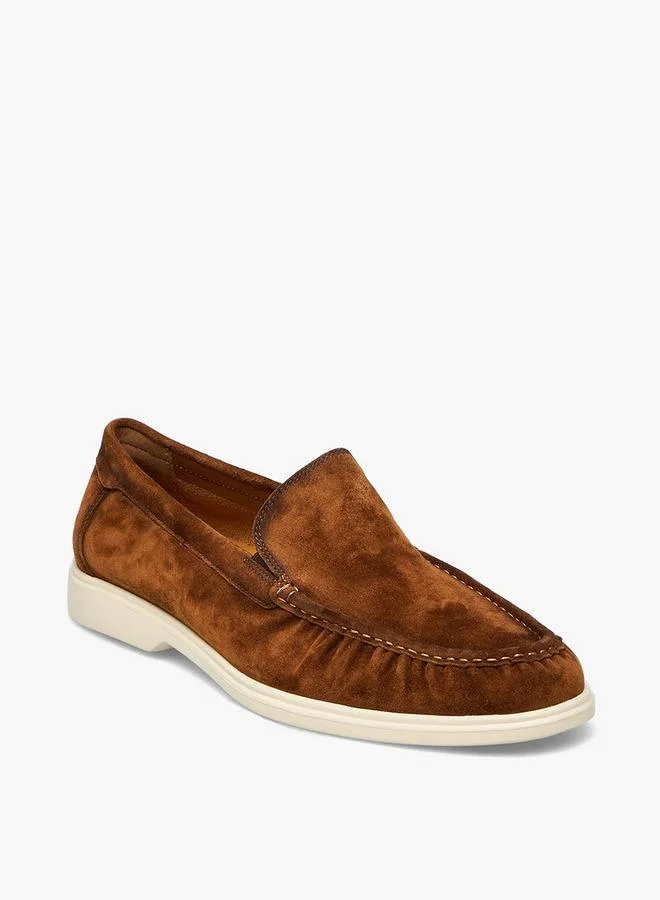 Duchini Men Slip-On Leather Loafers