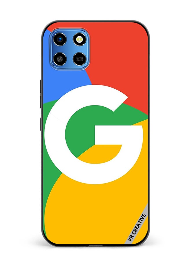 VR CREATIVE Protective Case Cover For Infinix Smart 6 HD Google Logo Design Multicolour - Image 1