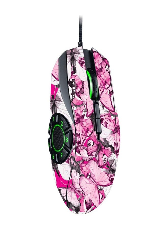 MIGHTY SKINS MightySkins Skin Compatible with Razer Naga Hex V2 Gaming Mouse - Butterflies | Protective, Durable, and Unique Vinyl Decal wrap Cover | Easy to Apply, Remove, and Change Styles | Made in The USA - Image 2