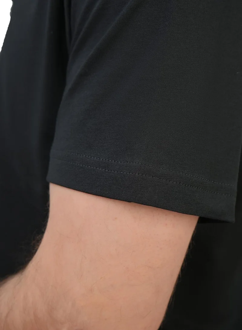 GIORDANO  Men's Slim Fit Cotton Jersey Crew Neck Print Tee | WWS Graphic for Men | Best Price UAE