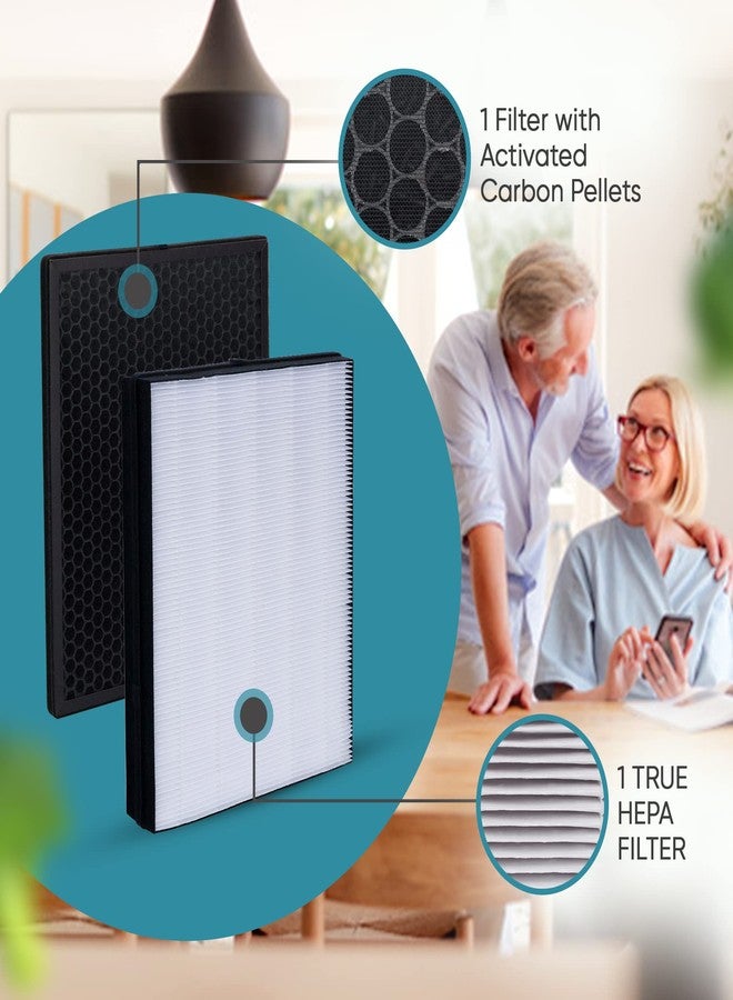 Omaeon FY2422 NanoProtect Hepa and FY2420 Activated Carbon Filters Replacement set for Philips AC2889, AC2882, AC2887, AC2880, 2000, 2000i Series Air Purifiers and AC3829, AC3821 Air Humidifiers (2 Pcs) - Image 4