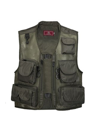 Chaleco de pesca con cuello en V para hombre, chaleco de fotografía informal para exteriores, chaleco multifuncional para verano - pzsku/Z43179E70670C7C345D22Z/45/_/1691874689/4a865dcf-ee1f-4264-9fec-0e9fb47a9863