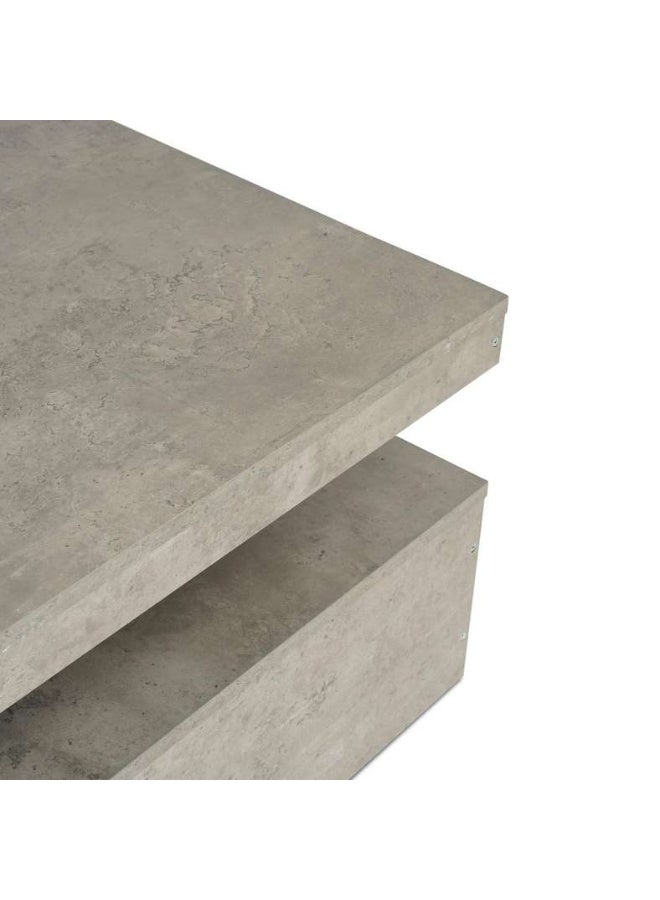 Pan Home KAPEHORN COFFEE TABLE MELAMINE - GREY - Image 4