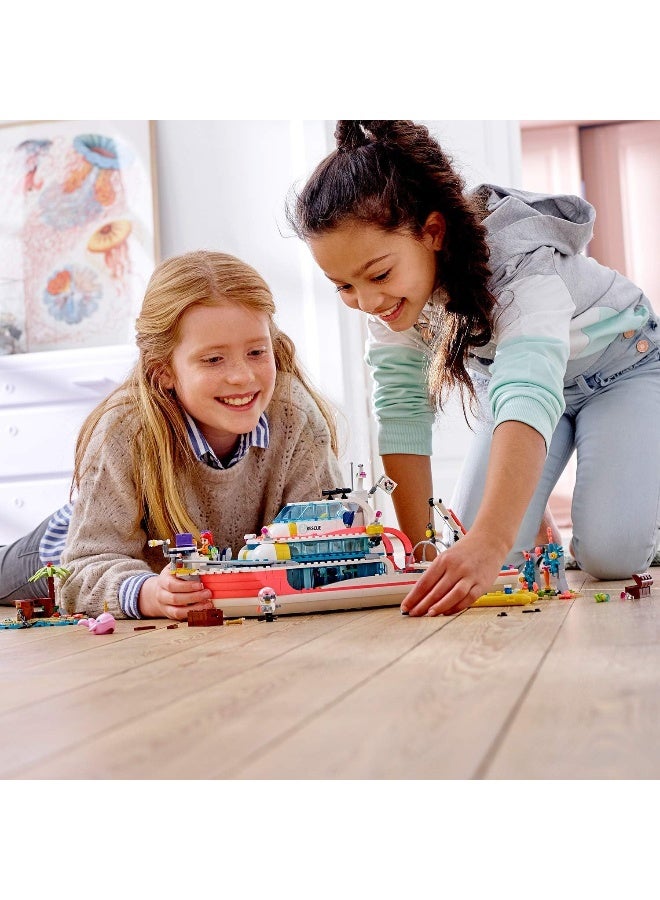 LEGO قارب مهمة الإنقاذ من ليجو فريندز للأطفال بعمر 7 سنوات فما فوق - Image 4