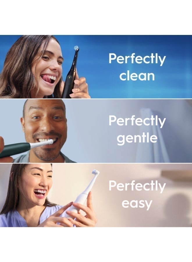 Oral-B فرشاة أسنان كهربائية قابلة لإعادة الشحن من أورال-بي iO2 باللون الأسود - Image 3