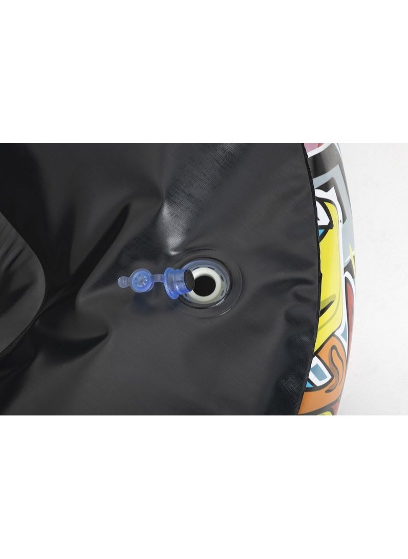 Bestway - Bestway Graffiti Air Chair 1.12m x 1.12m x 66cm #75075 - Image 1