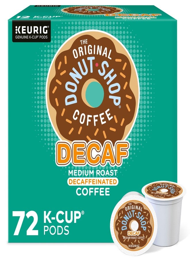 Keurig The Original Donut Shop Decaf Keurig Single-Serve K-Cup Pods, Medium Roast Coffee, 72 Count - Image 1