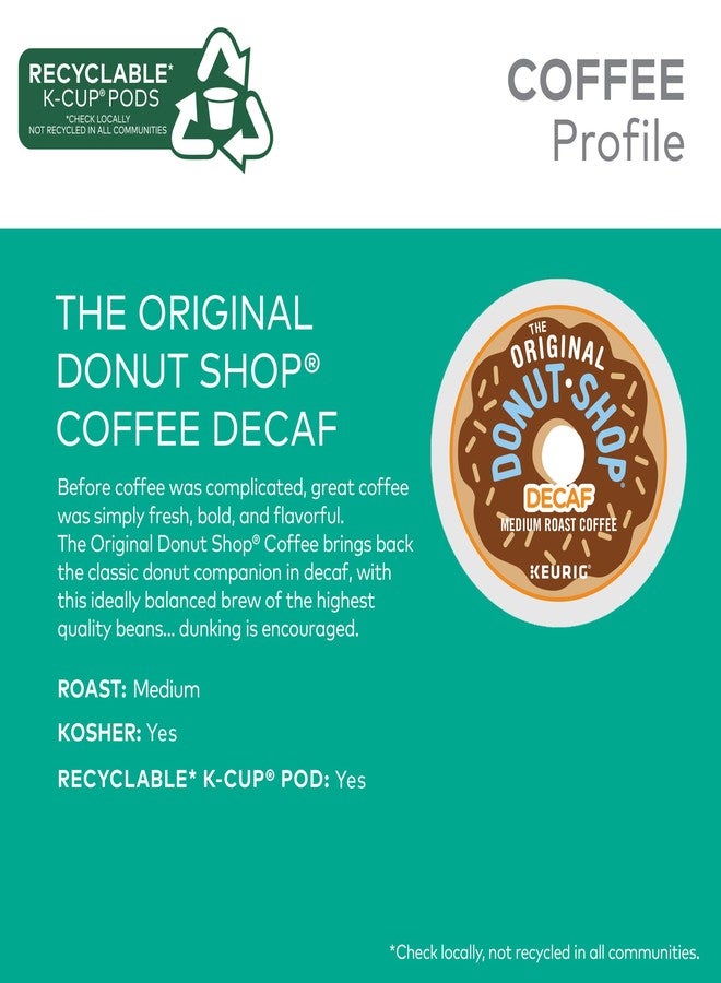 Keurig The Original Donut Shop Decaf Keurig Single-Serve K-Cup Pods, Medium Roast Coffee, 72 Count - Image 3