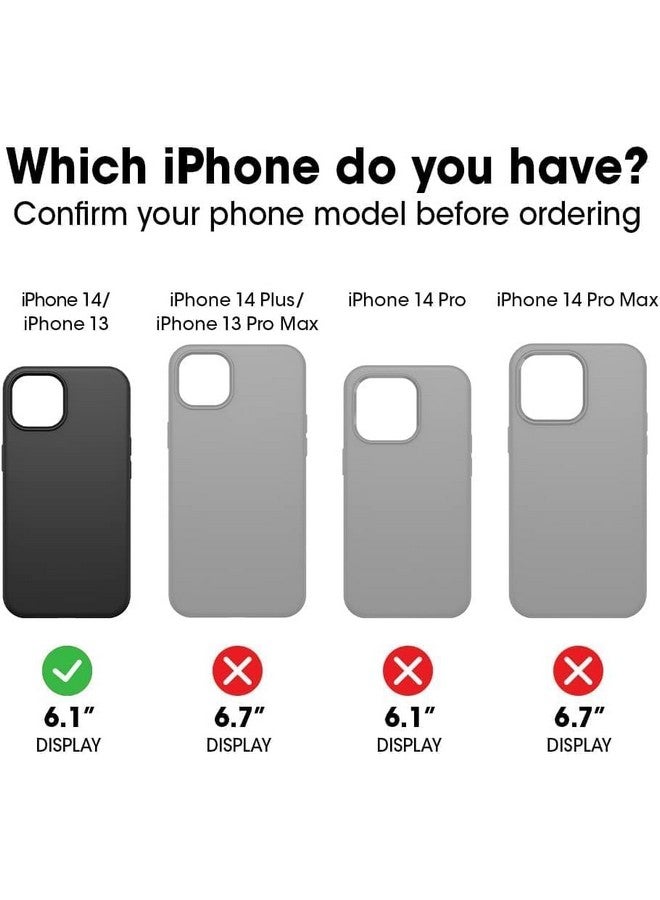 Otterbox OtterBox iPhone 14 & iPhone 13 (Only) - Symmetry Clear Series+ Case - Clear - Ultra-Sleek - Snaps to MagSafe - Raised Edges Protect Camera & Screen - Non-Retail Packaging  - Image 1