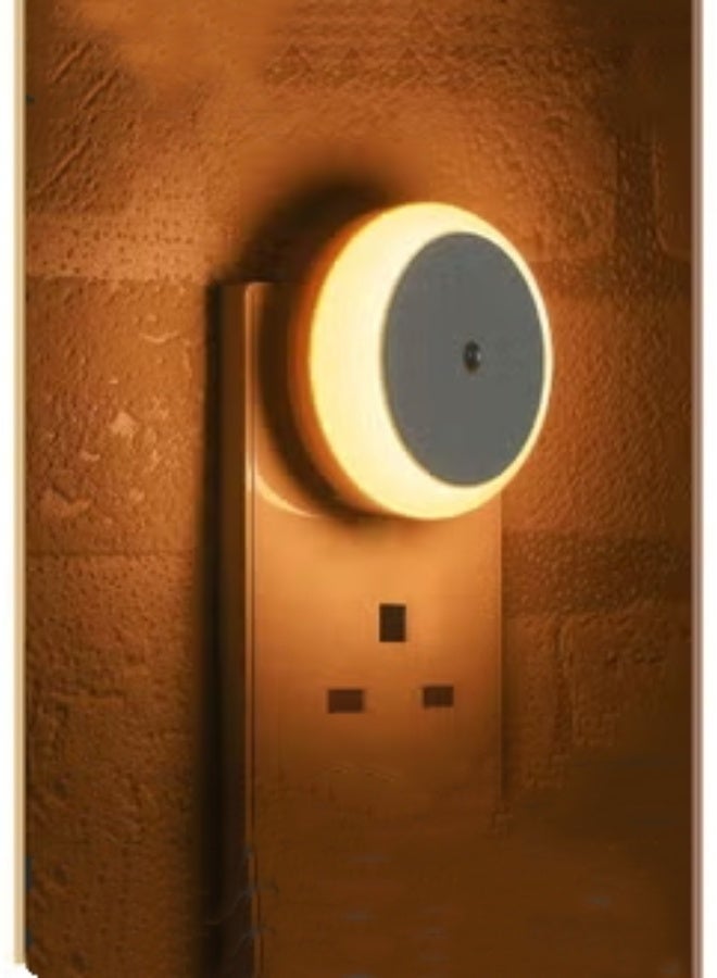 جاكت مجموعة من 6 مصابيح ليلية صغيرة LED، مصابيح ليلية قابلة للتوصيل بقوة 0.5 وات، مجموعة متنوعة من الألوان والأنماط لتلبية الاحتياجات، مناسبة لمصابيح السرير في الممرات والسلالم والمطابخ والحمامات وغرف النوم - Image 3