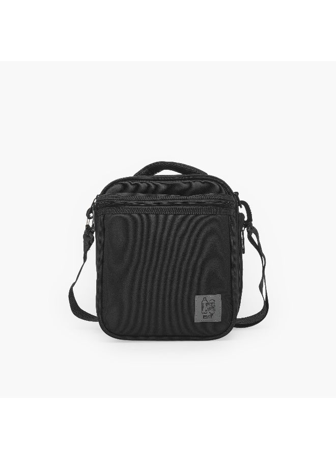 Must Lunch Bag-Monochrome-Sustainable-2 Cmprts (Rpet 900D Pu) Black \ 26X12X15 - Image 2