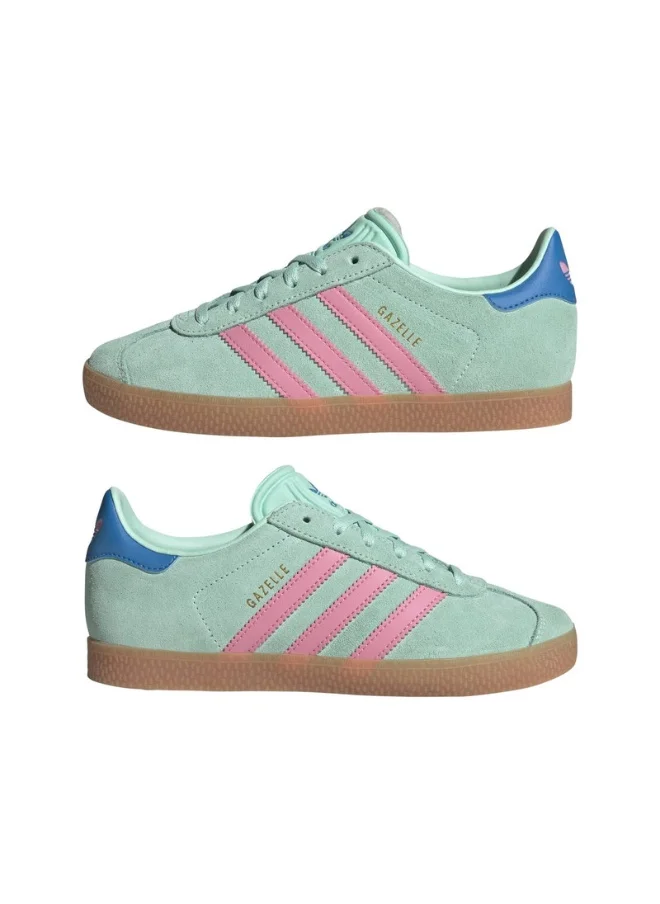 اديداس اوريجينالز adidas GAZELLE J Green Originals Unisex Shoes