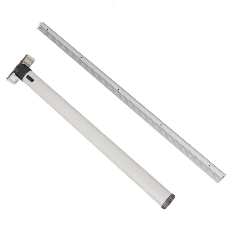 730mm/28.7in Foldable Table Leg Detachable Aluminium Alloy for RV Trailer Motorhome Wall Mount Desk - Image 5