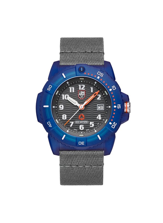 Luminox Men's Analog Round Shape Carbon Fibre Wrist Watch XS.8902.ECO - 46 Mm  - Image 1