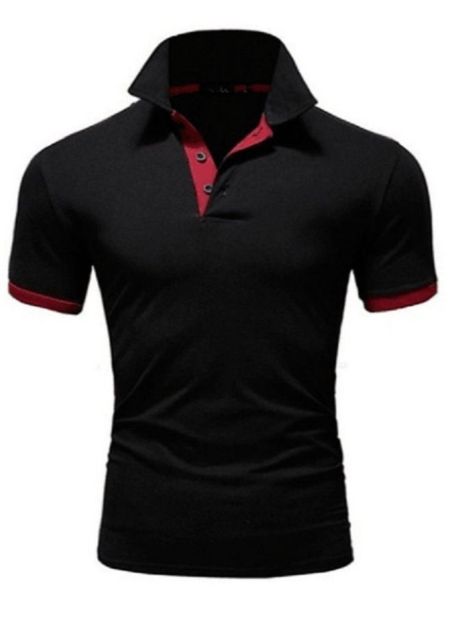 Loquat - Men's Short Sleeved Fashionable Polo Shirt - Image 1