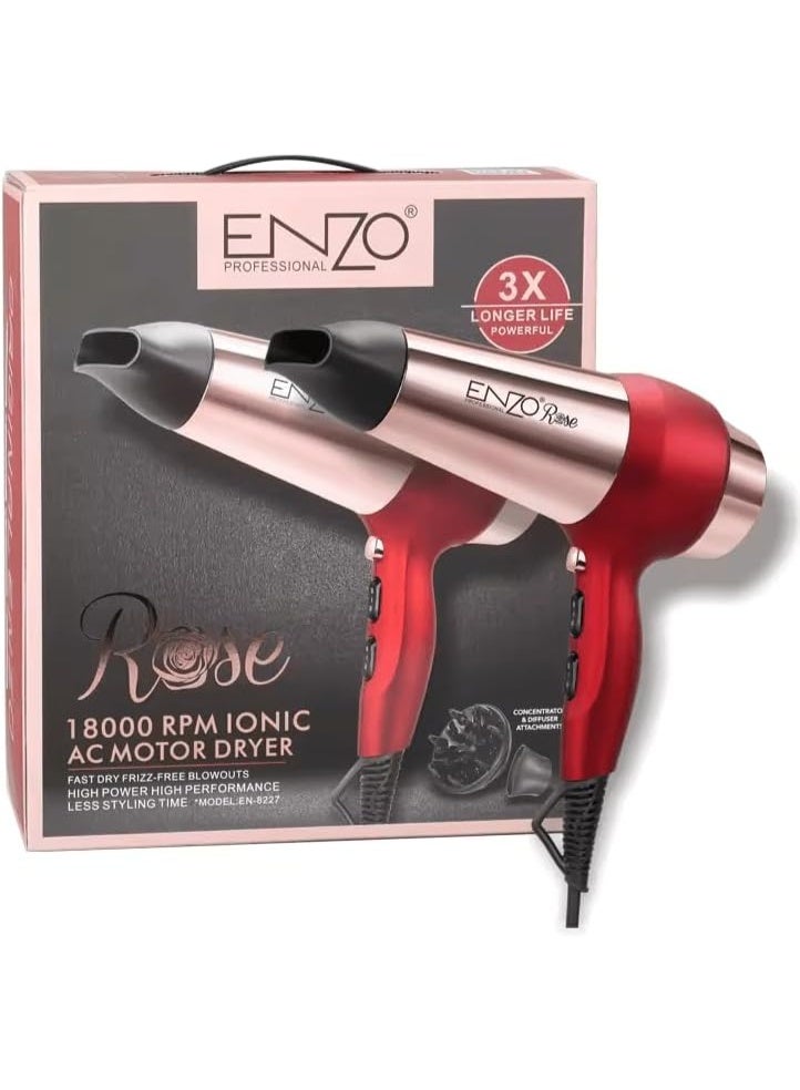 ENZO Professional مجفف الشعر الأيوني المحترف EN-8227 من ENZO - Image 1