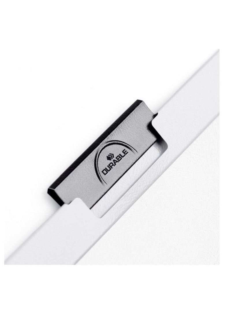 Durable 25-Piece Duraclip Clip Folder Yellow - Image 3