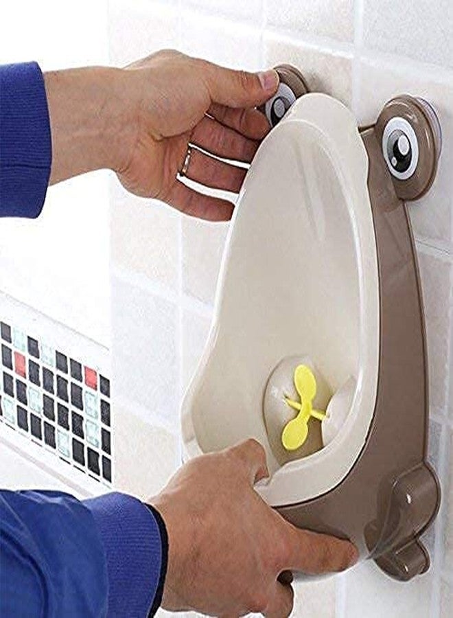 JUGTE Frog-Shaped Baby Urinal Pee Trainer Toilet Training Kids Potty Frog Baby Toilet Training Children Standing Wall-Mounted Urinal Removable Toilet Pee Trainer Kids Urinal Pee Trainer Urinal Stand - Image 2