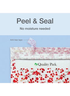 Quality Park Bubble Mailers, 8.25" X 11", Shipping Envelopes, Water Resistant Poly Padded Envelopes, Berry Print, 25 Pack (Qua85873)  - Image 5