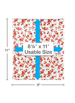 Quality Park Bubble Mailers, 8.25" X 11", Shipping Envelopes, Water Resistant Poly Padded Envelopes, Berry Print, 25 Pack (Qua85873)  - Image 4