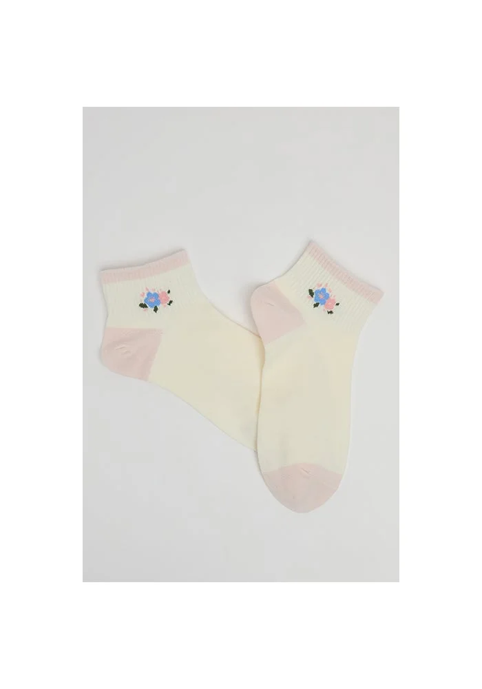 R&b  3 Pack Striped Ankle Socks for Women | Best Price UAE