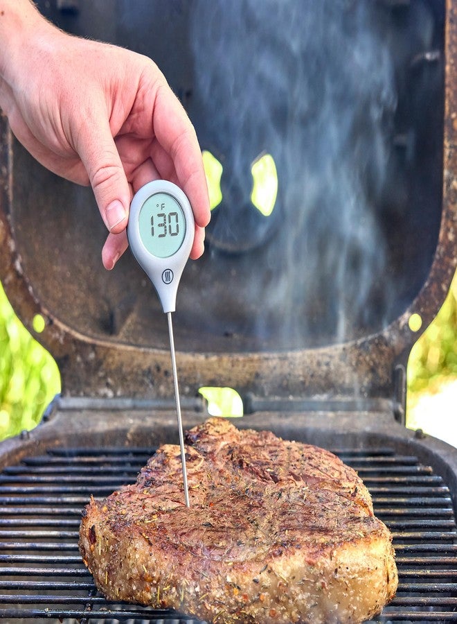 مقياس حرارة ThermoWorks ThermoPop 2 - أفضل مقياس حرارة فوري القراءة (أزرق بحري) - Image 3