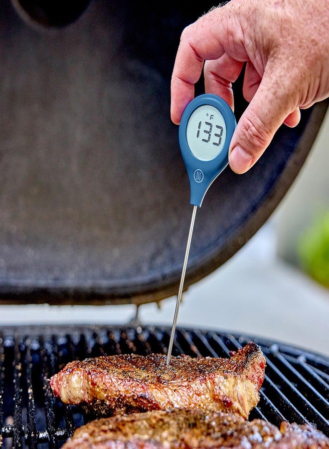 مقياس حرارة ThermoWorks ThermoPop 2 - أفضل مقياس حرارة فوري القراءة (أزرق بحري) - Image 5