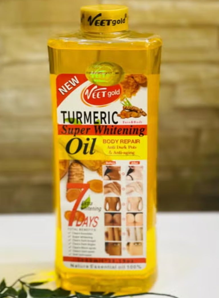 Veet gold Turmeric Super Whitening Oil 1000 ML