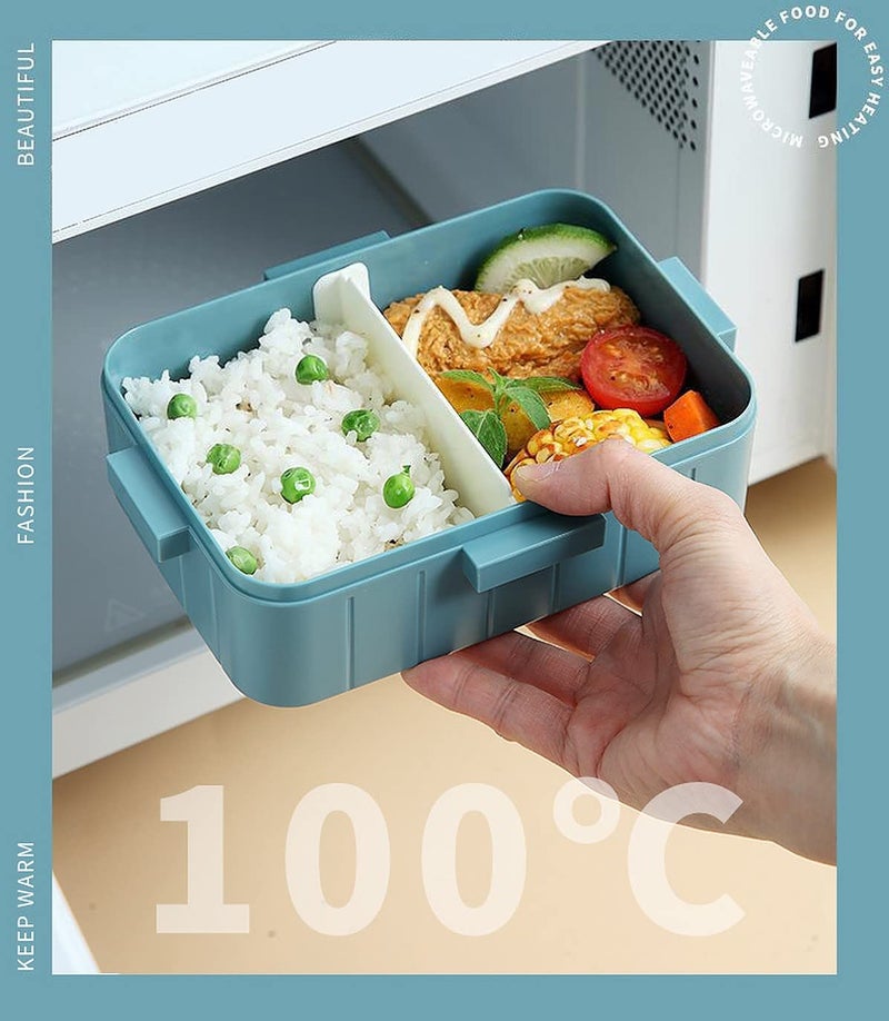 wolpin 1 Pc Lunch Box For Kids Tiffin Box For Boys, Girls, School & Office, Rectangular Lunch Box For Kids Microwave Safe, Cartoon (Random Colors, Food Grade Pp Plastic), 800 Milliliter - Image 3