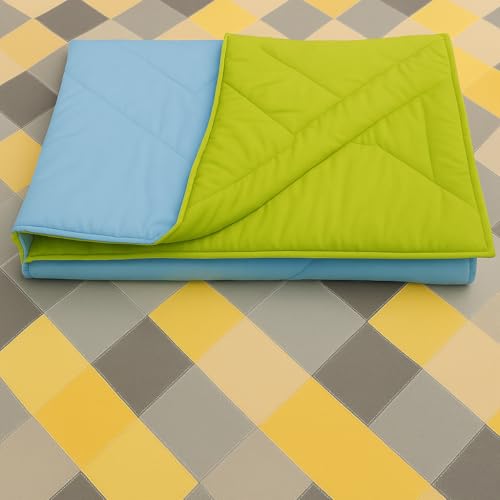 Fareto Baby & Kids Blanket Cum Comforter All Season Use Reversible Blanket for Babies (0-8 Years)(Aqua Blue) - Image 4
