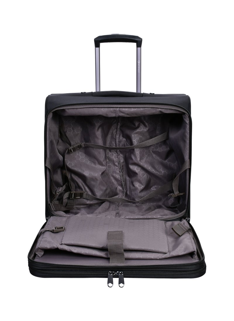 eminent - Premium Pilot Case Trolley 17 inch with Multi Compartments and RFID pockets V324A Black - Image 1