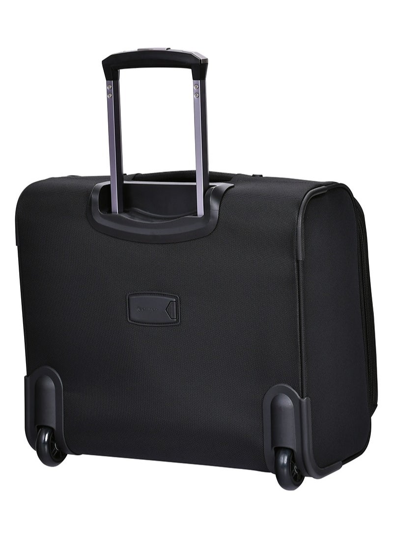 eminent - Premium Pilot Case Trolley 17 inch with Multi Compartments and RFID pockets V324A Black - Image 1