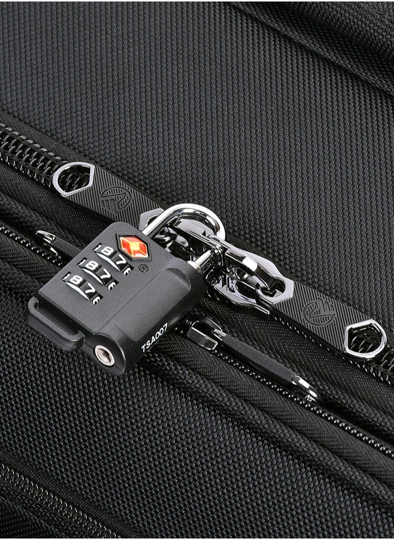 eminent - Premium Pilot Case Trolley 17 inch with Multi Compartments and RFID pockets V324A Black - Image 1