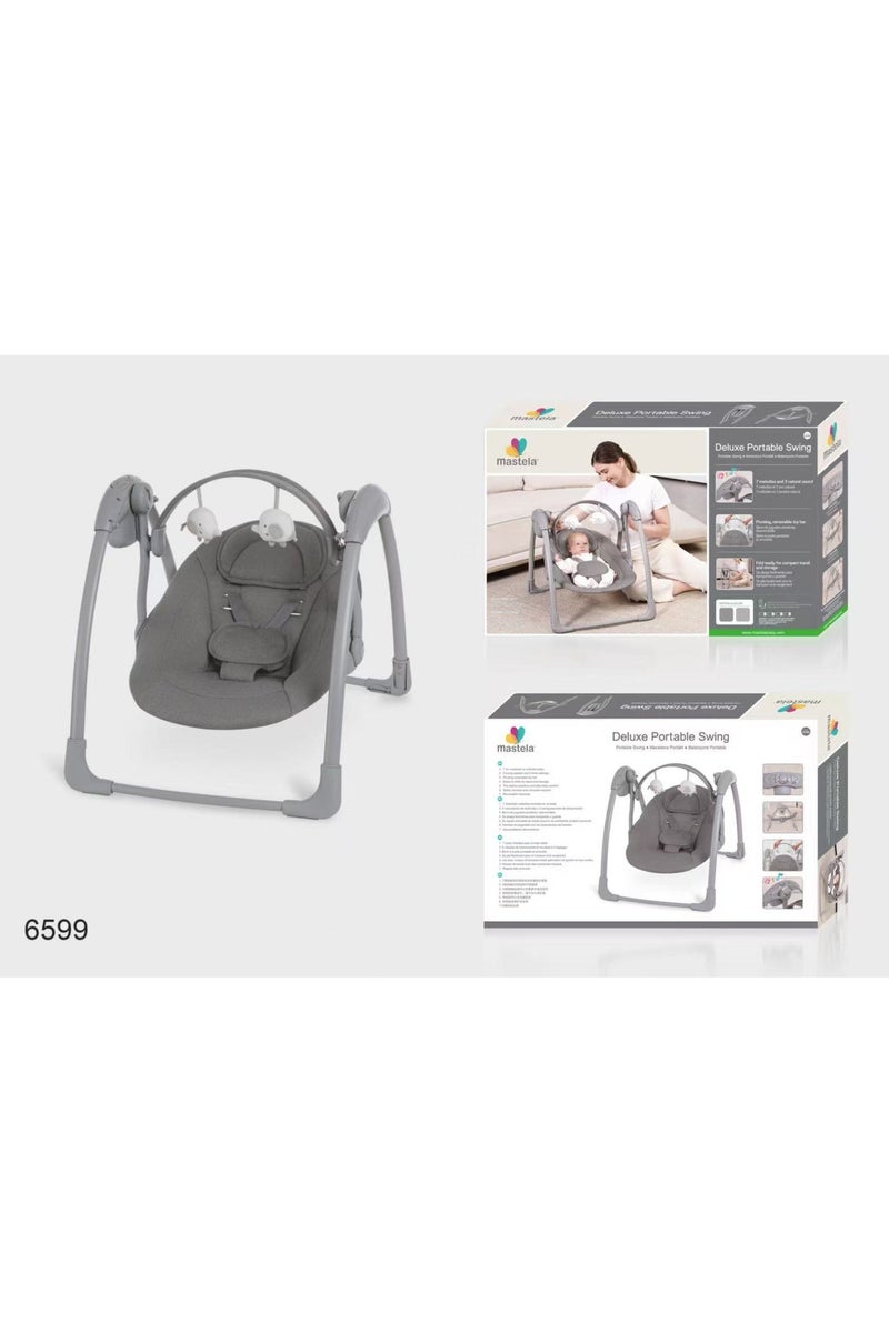 ماستيلا أرجوحة أطفال محمولة فاخرة  متعددة الوظائف من Mastela - Image 4