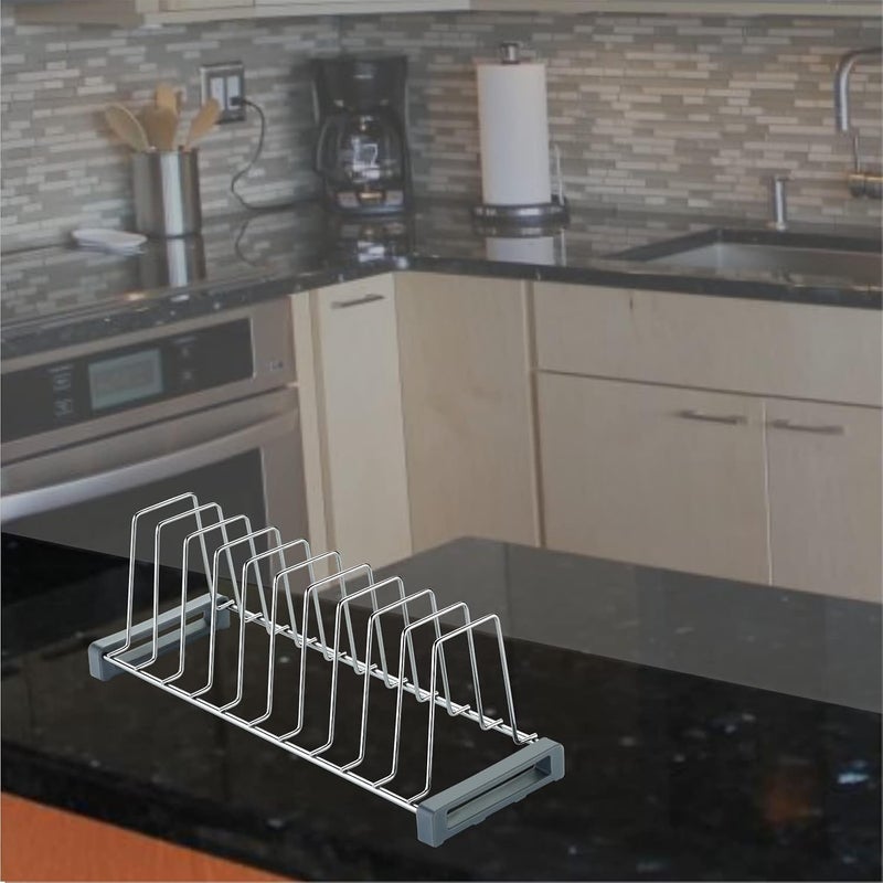 Topaz Stainless Steel Thali Rack 20 InchKitchen RackTandem InsertPlare RackTandem Accessories - Image 4