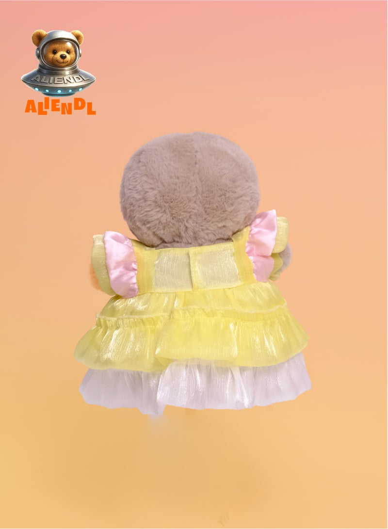 ALIENDL Gentle Penguin – Plush Penguin Stuffed Animal Toy for Baby Kids, Soft Cute Penguin Dress Doll Gift Set with Removable Clothes & Pouch, Lovely Gift for Kids, Girls & Friends - Image 4