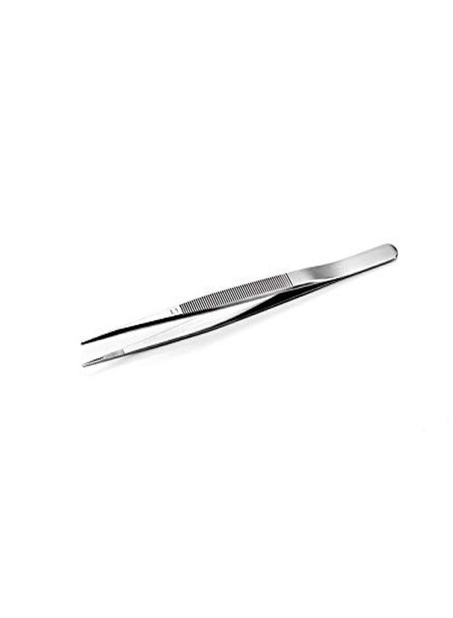 RUDRA Medium Point Tweezers, Anti-Static Stainless Steel Tweezers for Diamond, Electronics, Jewelry, Craft, Laboratory Work, Eyebrow & Ingrown Hair Removal - Image 5