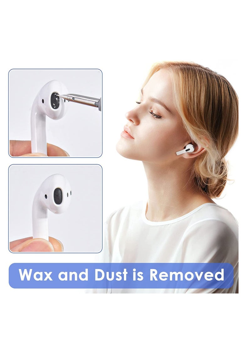 Contex Cleaner Kit for Airpods 3 in 1 Multi Function Cleaning Pen for AirPods Pro Portable Cleaning Tools Compatible with Lego Huawei Samsung MI Earbuds and Other Earphones - Image 4