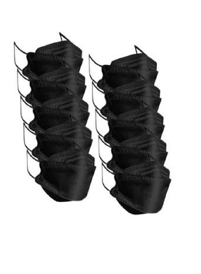good day Pack Of 10 Pieces N95 Mask Black For Adults - Image 1