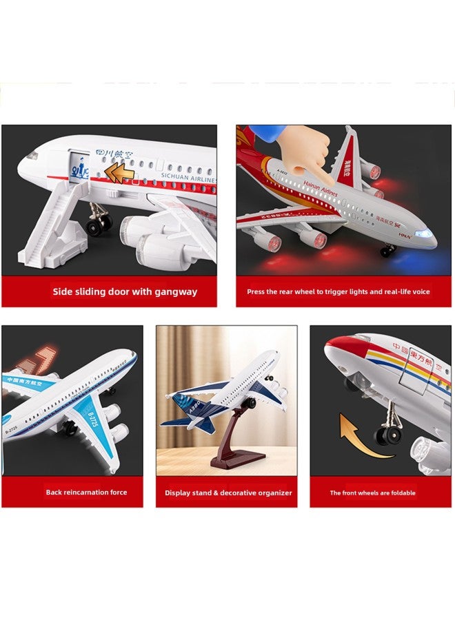 Kids Toy - Sichuan airlines passenger aircraft Kids Toy - Fun Learning Toy, Creative Play, Birthday Gift for Boys Girls, Interactive Game, Kids Development - Image 5