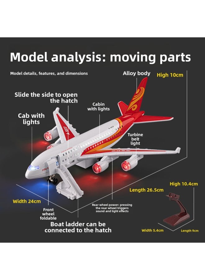 Kids Toy - Sichuan airlines passenger aircraft Kids Toy - Fun Learning Toy, Creative Play, Birthday Gift for Boys Girls, Interactive Game, Kids Development - Image 4